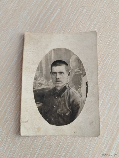 Фото Красного Бойца РККА. 1932 год.