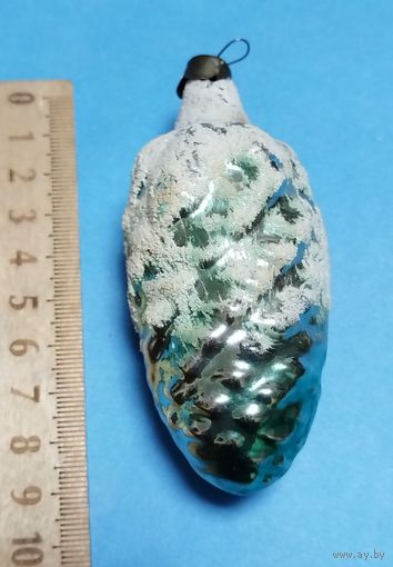 Ёлочная игрушка. Шишка. С рубля