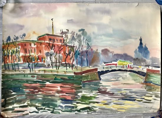 Ю.Лысов. Акварель