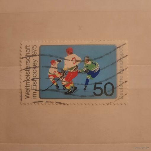 ФРГ 1975. Weltmeisterschaft im Eishockey 1975