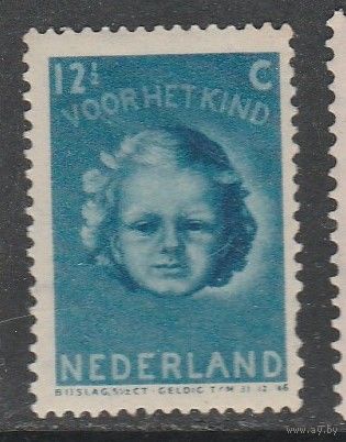 Нидерланды 12с /Уход за детьми/ 1945г
