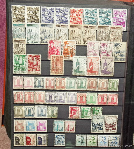 РАСПРОДАЖА !!! ФРАНЦУЗСКИЕ КОЛОНИИ И ТЕРРИТОРИИ . Состояние на фото !