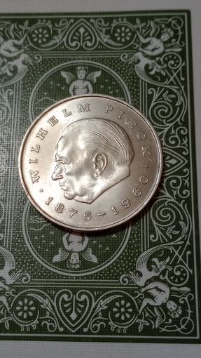 ГДР 20 марок 1972 Вильгельм Пик