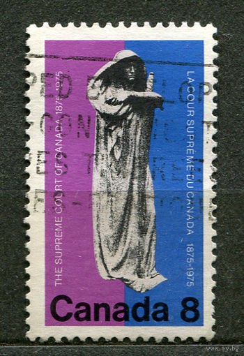 Статуя правосудия. Канада. 1975. Полная серия 1 марка