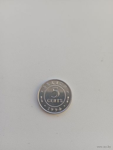 БЕЛИЗ 5 центов 1994 год