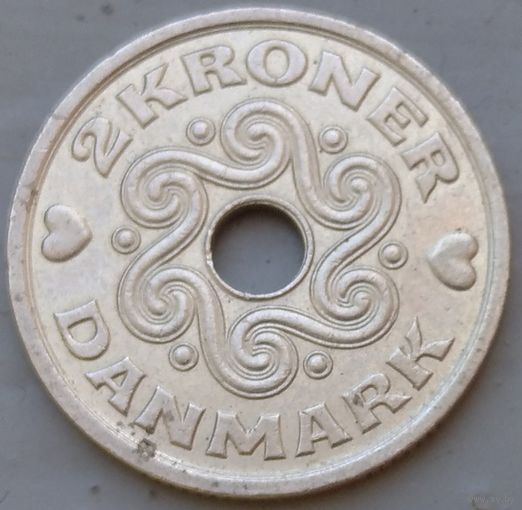 Дания 2 кроны 2000. Возможен обмен
