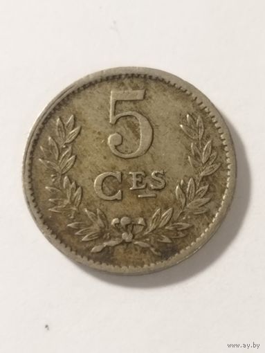 Люксембург 5 сентим 1924