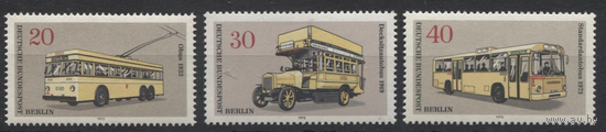 Германия. Берлин 1973 г. Автомобили. Автобусы **