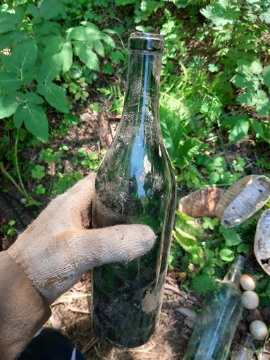 Бутылка 0,7 L. Вермахт. Клеймо красивое.