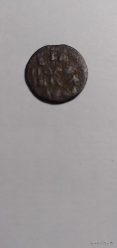 Полушка 1711 год славянский