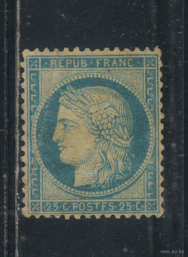 Франция Респ 1871 Вып Церера Стандарт #60A*
