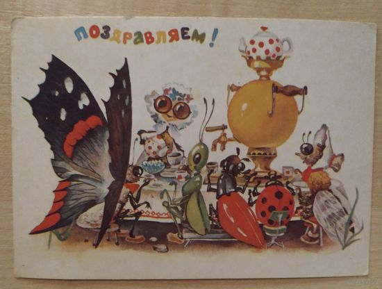 Открытка Ю. Ясюкевич 1984