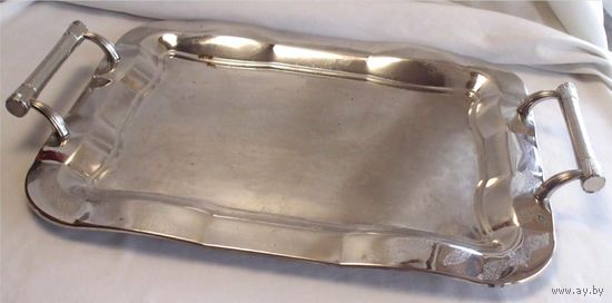 Поднос сервировочный с ручками 50 х 31 см