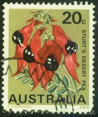 Австралия - 1968 [Mi. 400] Гашеная (AU09)
