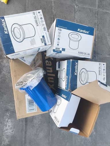 Лампы светильники тротуарные 8 штук Kanlux XARD DL-40.