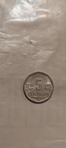 Перу 5 сентимос 2011