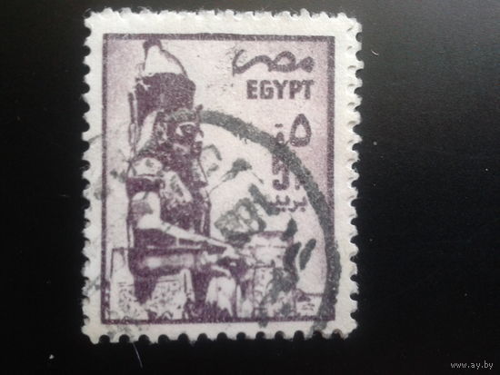 Египет, 1985, Стандарт, статуя Рамзеса II