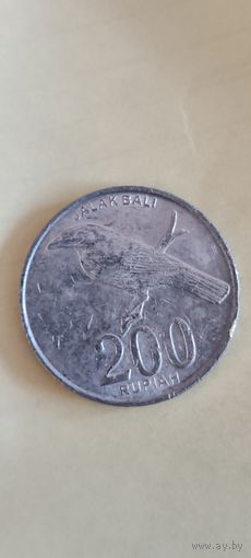 Индонезия 200 рупиан 2003