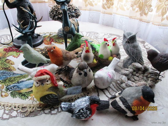 Птичье семейство 13 штук