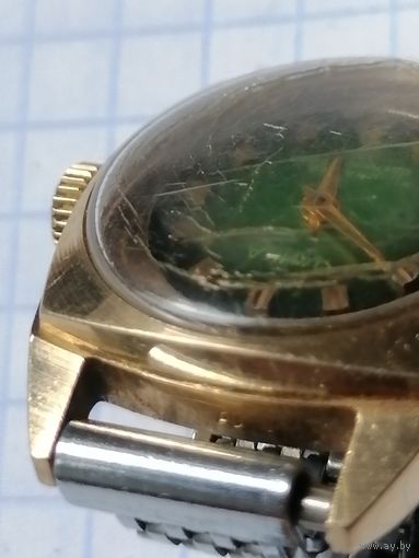 Часы Чайка с браслетом Au