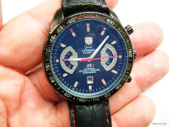 Хронограф TAG Heuer механика в работу.