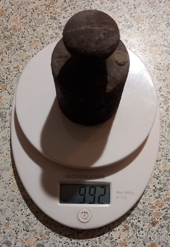 Гиря весовая,1кг.