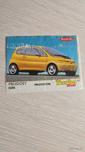 Вкладыша от жвачки TURBO 456