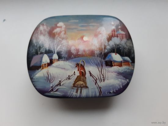 Шкатулка С. Федоскино