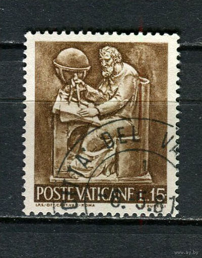 Ватикан - 1966 - Наука 15L - [Mi.492] - 1 марка. Гашеная.  (Лот 5HW)-TG3P20