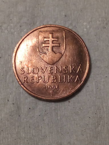 50 геллеров  Словакия 1996 год