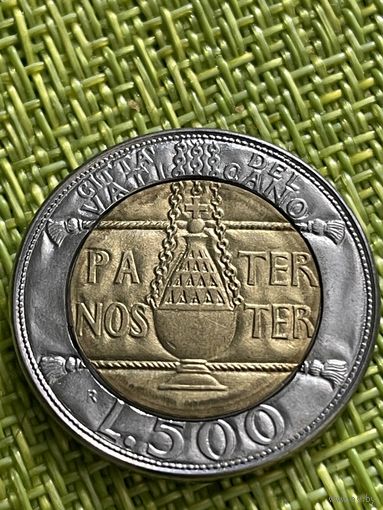 Ватикан 500 лир 1993 г ( Иоанн Павел II )