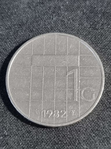 Нидерланды 1 Гульден 1982