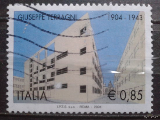 Италия 2004 100 лет архитектору Михель-1,7 евро гаш
