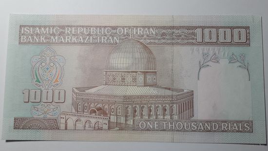 Иран, 1000 риалов. UNC.