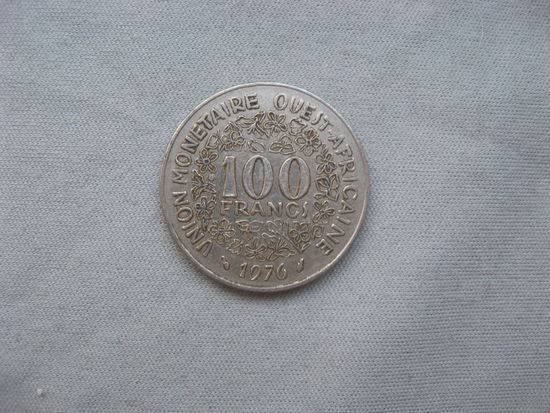 Западная Африка (BCEAO) 100 франков 1976 год