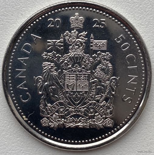 Канада 50 центов 2025 г.