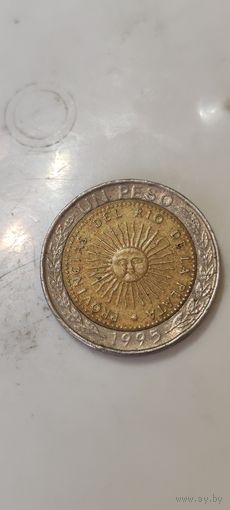 Аргентина 1 песо 1995