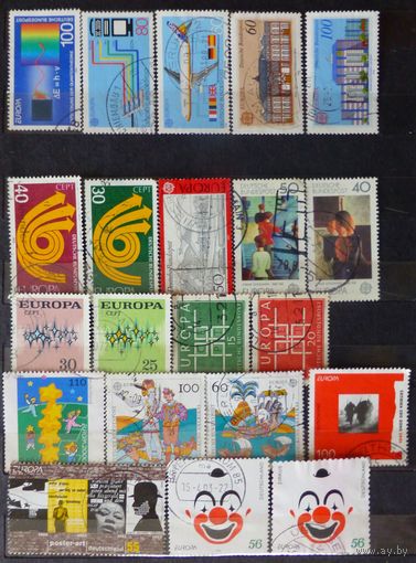 ЕВРОПА \253\ ГЕРМАНИЯ 42шт гаш.