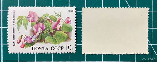 СССР 1988 "Цветы широколиственных лесов". 417