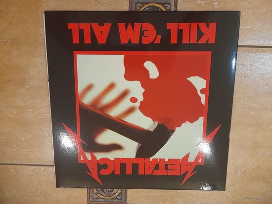 METALLICA   " KILL 'EM ALL" 1983/?  reissue LP E.U. MUSIC FOR NATIONS MFN7 - - MINT