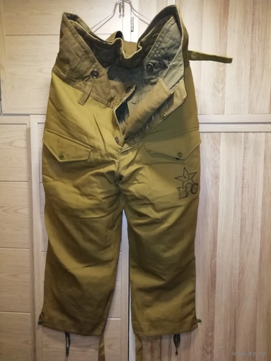 Новые зимние штаны от танкового костюма ВС СА 1987