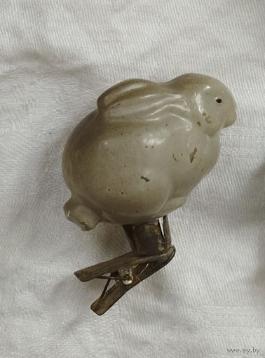 Ёлочная игрушка заяц зайчик