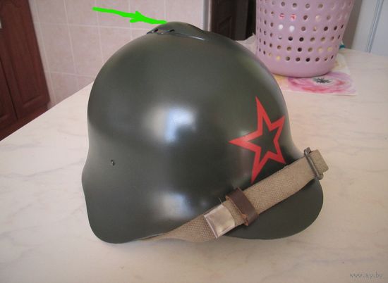 ГРЕБЕНЬ НА КАСКУ (ШЛЕМ) СШ-36, ХАЛХИНГОЛКА.