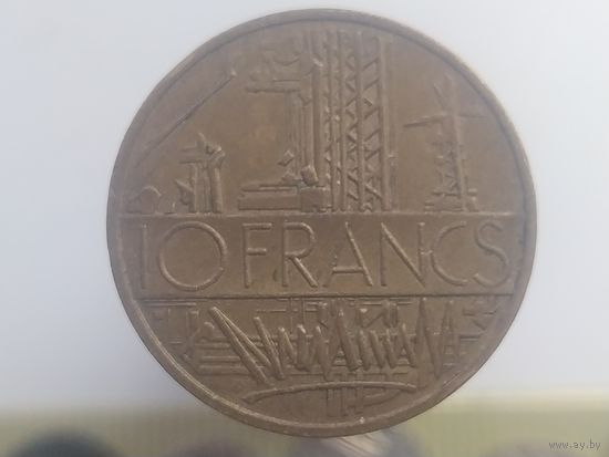 10 франков Франция 1979 года лот 42