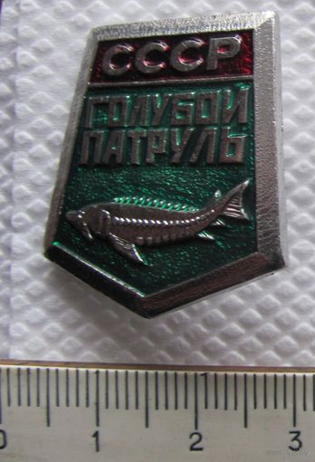 Значек Голубой патруль неношенный