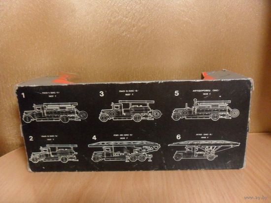 Коробка для пожрной машины (коллекционная модель1/43)