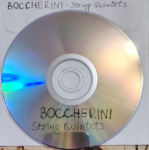 DVD MP3  - BOCCHERINI - String Quintets - 1 DVD