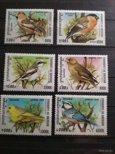 Камбоджа 1999 г. Птицы