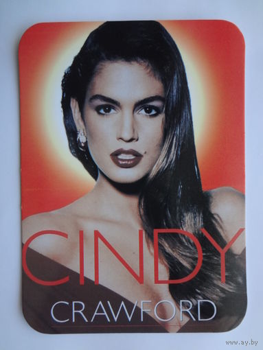 Календарик 2000 г. Синди Кроуфорд.