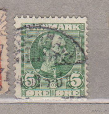 1905 год Дания Король Кристиан IX Известные люди Личности лот 7